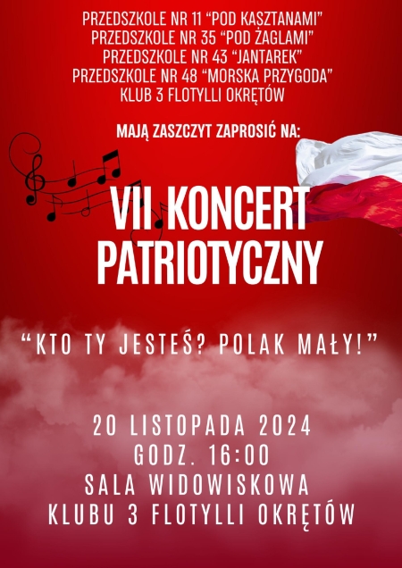 Koncert patriotyczny z okazji Święta Niepodległości