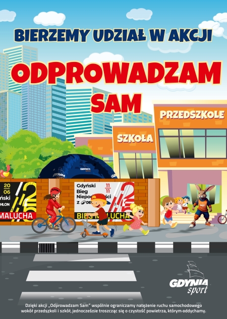 XIII edycja kampanii 'Odprowadzam Sam'' zakończona