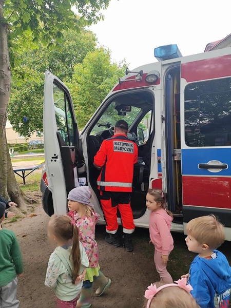 Spotkanie z ratownikiem medycznym