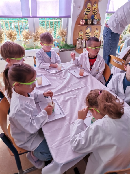Spotkanie z mamą Ignasia, Smartlab i tangram