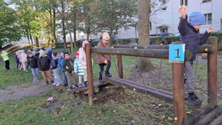 Spotkanie z grupą Piratów z Przedszkola Pod Żaglami