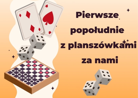 Pierwsze  spotkanie z planszówkami za nami
